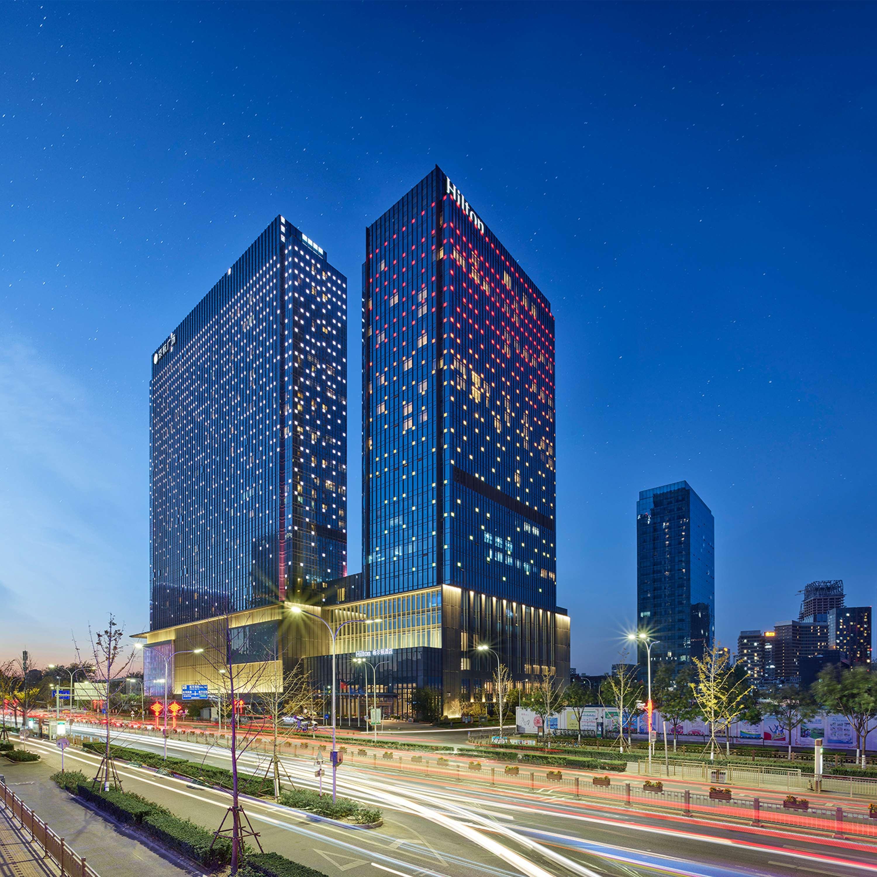 Hilton Beijing Tongzhou Hotel Buitenkant foto